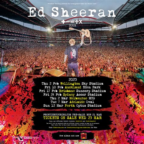 Ed Sheeran announces 2023 Australia and New Zealand tour ...