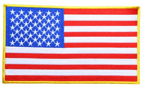 Xxl Usa American Flag Embroidered Patch Badge For Jacket Shirt Etsy