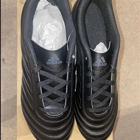 black adidas football boots, women’s size 6.5, never... - Depop