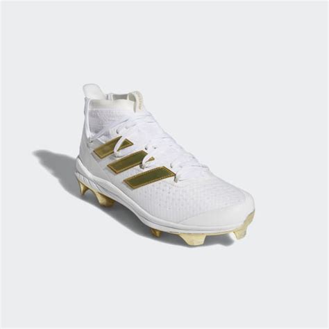 Adidas Adizero Afterburner 8 Nwv Tpu Cleats White Mens Baseball Adidas Us