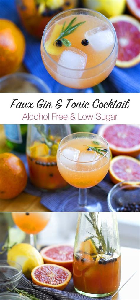 Non Alcoholic Gin & Tonic Inspired Cocktail - Irena Macri | Recipe ...