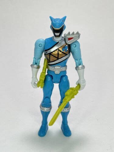 Sabans Power Rangers Dino Super Charge Aqua Ranger Action Hero Figure