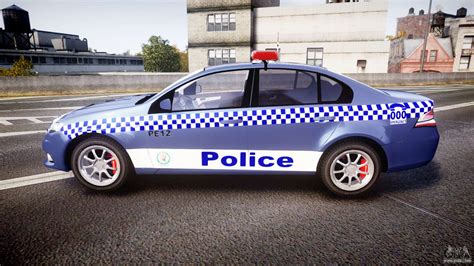 Ford Falcon Fg Xr6 Turbo Nsw Police Els For Gta 4