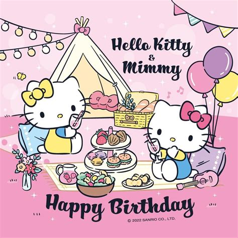 Happy birthday Hello Kitty & Mimmy! : r/sanrio