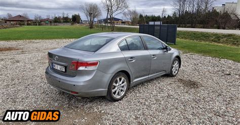 Toyota Avensis M He Bekas Skelbimas Autogidas