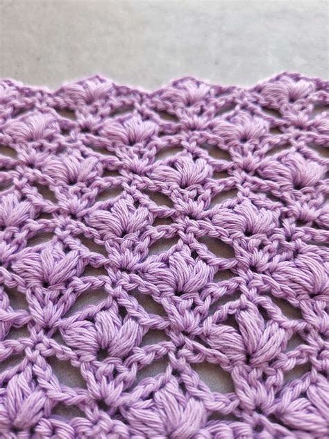 How To Crochet The Lace Flower Stitch Free Video And Photo Tutorial