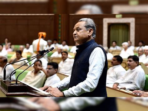 Rajasthan Live News Ashok Gehlot Speech In Assembly Live Update Jaipur