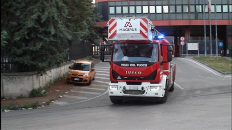 AS1 Uscita AutoScala Iveco Eurocargo IV Serie Dei Vigili Del Fuoco Di