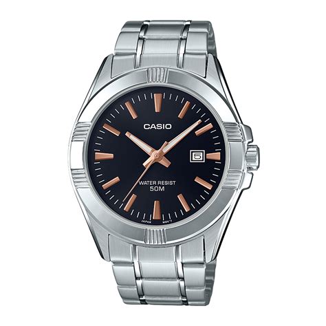 Reloj Casio Mtp D A Acero Hombre Plateado Btime