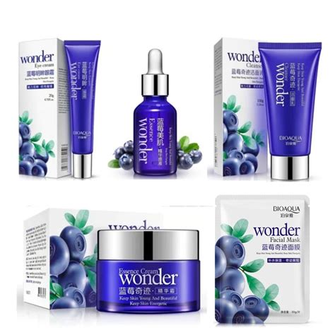 Bioaqua Blueberry Wonder Skincare Series In