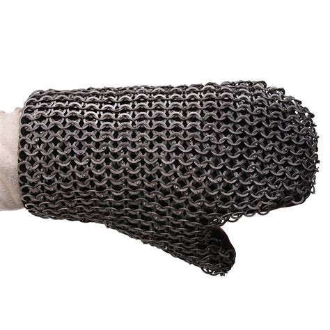 Padded Chainmail Mittens With Leather Grips Outfit Events