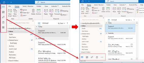 How To Move Mail Calendar Bar In Outlook Zorah Kiersten