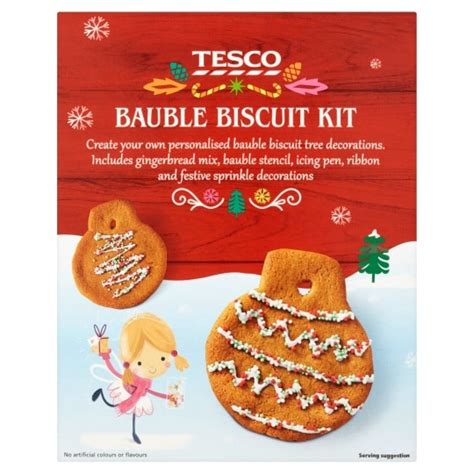 Tesco Bauble Biscuit Kit Tesco Groceries