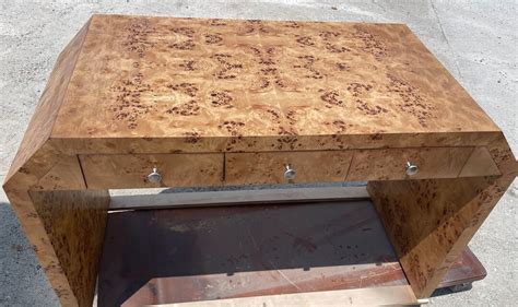 Custom Made to Order Burl Wood Desk Office Furniture - Etsy