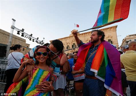 Malta Approves Same Sex Marriage In Historic Vote Daily Mail Online