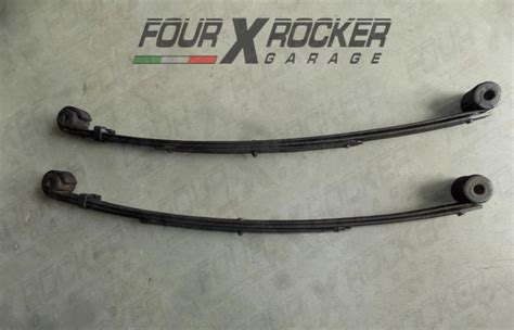 Coppia Balestre Anteriori 2 Fogli Suzuki Samurai SJ Four X Rocker