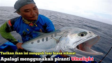 Gak Nyangka Ikan Sebesar Ini Bisa Takluk Hanya Dengan Piranti