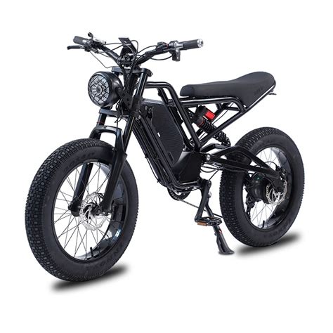 Fat Tire Electric Bike W W V Fat Tyre Ebike Max Speed