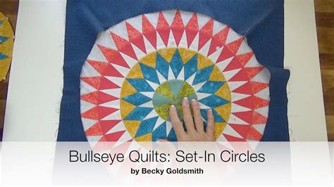 Bullseye Quilts Set In Circles Youtube