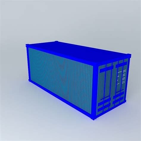 Cargo Container Free 3D Model CGTrader