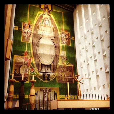 Tapestry And Altar Coventry Cathedral Coventry Cathedral Coventry