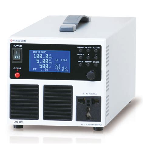 Ac Power Sources Drs Series Matsusada Precision