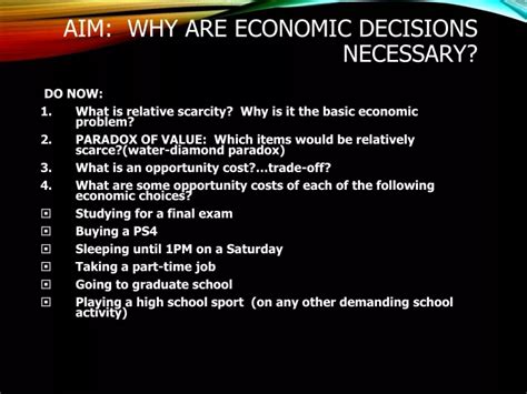 PPT Economic Decision Making In Different Economic Systems PowerPoint