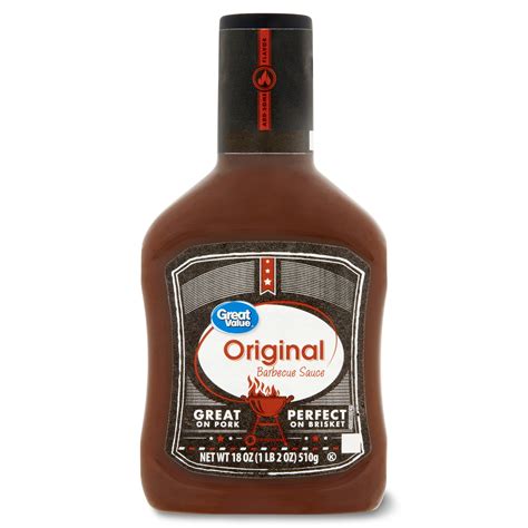 Great Value Original Barbecue Sauce 18 Oz