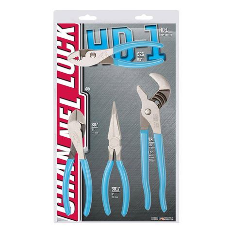 Channellock Ultimate Plier Set 4 Piece Hd 1 The Home Depot