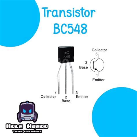 Bc548 Transistor Pinout Specifications Datasheet And 51 Off