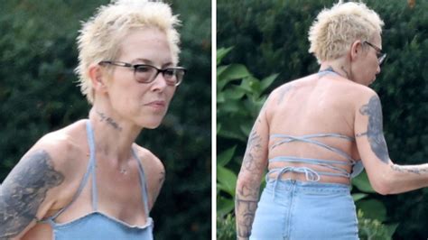 Eminems Ex Wife Kim Mathers Seen In Rare Outing Townsville Bulletin