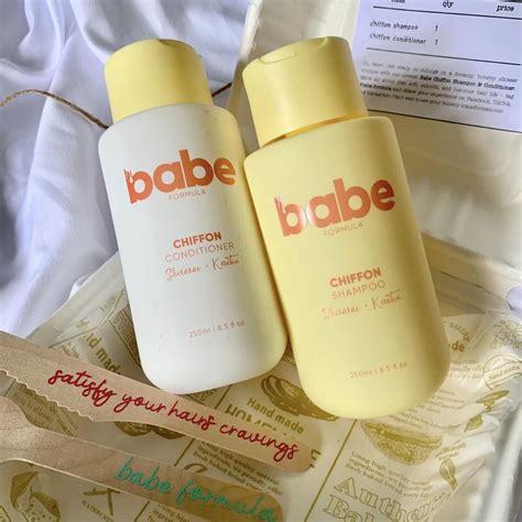 Babe Formula Chiffon Shampoo Conditioner Moonbeam Shopee Philippines