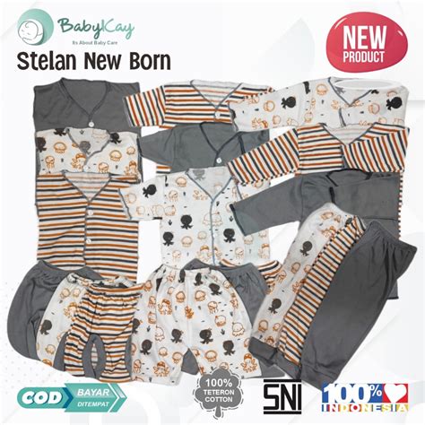 Jual Paket Baju Baru Lahir Paket Brojol Baju Bayi Newborn Kode G