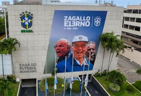 Corpo de Zagallo é velado na sede da CBF no Rio de Janeiro