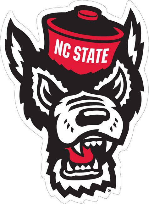 NC State Wolf Head Decal – Ultimate Sports Apparel