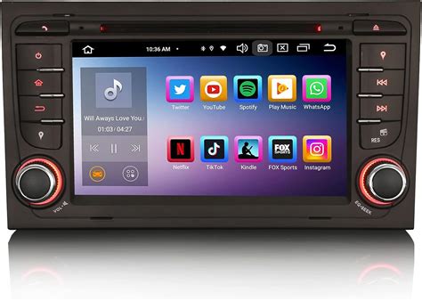 Erisin Android Kern Autoradio Mit Gps Navi F R Audi A S Rs Rns