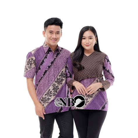 Jual Batik Couple Notoarto Batik Ipnu Ippnu Kemeja Pria Sogan Lawasan