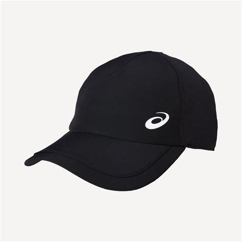 asics performance tennis cap black tennis
