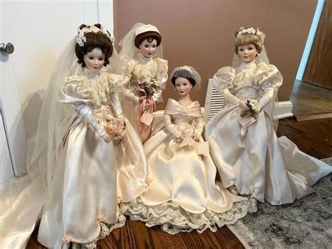 Mavin Ashton Drake Porcelain Bride Dolls