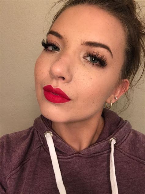 Fake Freckles Ft Best Red Lipstick Of All Time R Makeupaddiction