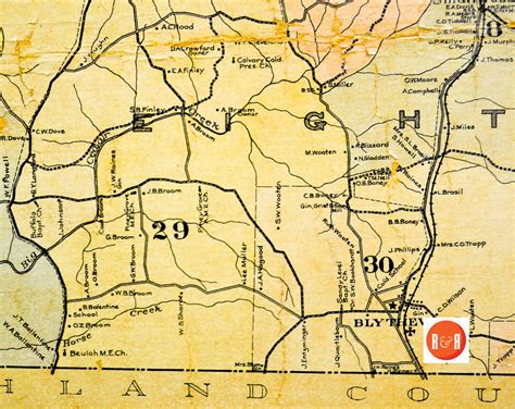 1908 School Dist Map #29 - Fairfield County