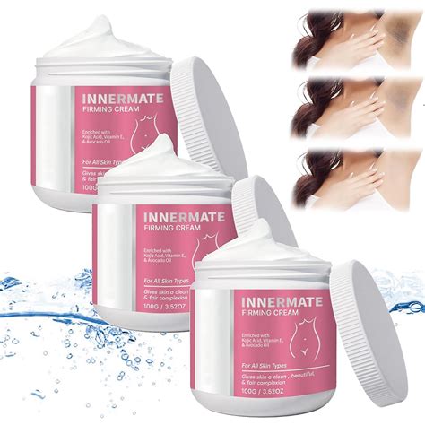 Crème blanchissante Innermate crème éclaircissante pour la peau de la