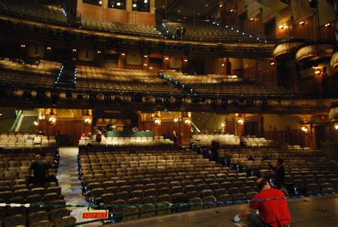 New Amsterdam Theater New York The View From The Stage Of Flickr