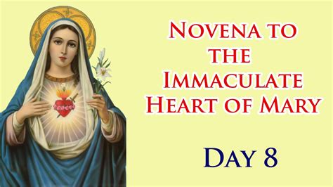 8th Novena To The Immaculate Heart Of Mary Thursday 23 June 2022 Youtube