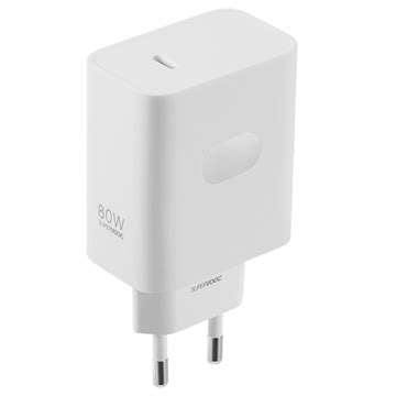 OnePlus SuperVOOC GaN USB C Power Adapter 5461100248 80W White