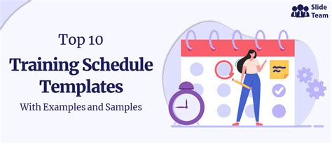 Top 10 Training Schedule Templates With Examples And Samples