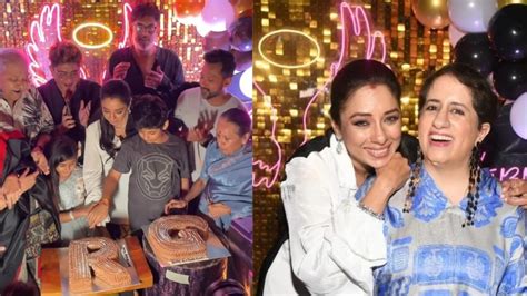 Rupali Ganguly Birthday Bash Pics Guneet Monga Anupamaa Co Stars