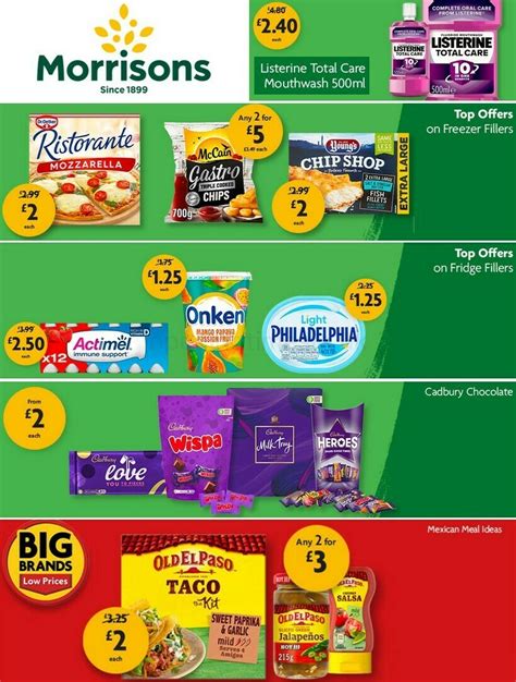 Special Offers At Morrisons Supermarkets