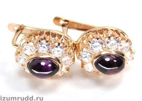 Золотые серьги 585 пробы