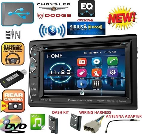 2009 2012 Dodge Ram Dvd Cd Usb Aux Bluetooth Car Radio Stereo Optional Siriusxm